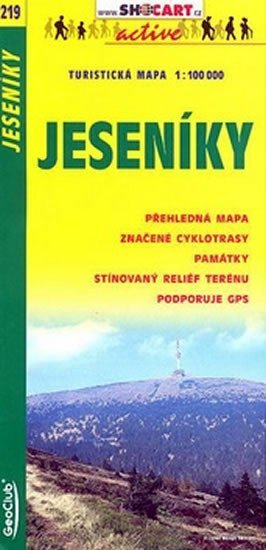 neuveden: SC 219 Jeseníky, Rychlebské hory 1:100 000 neuveden: SC 219 Jeseníky, Rychlebské hory 1:100 000