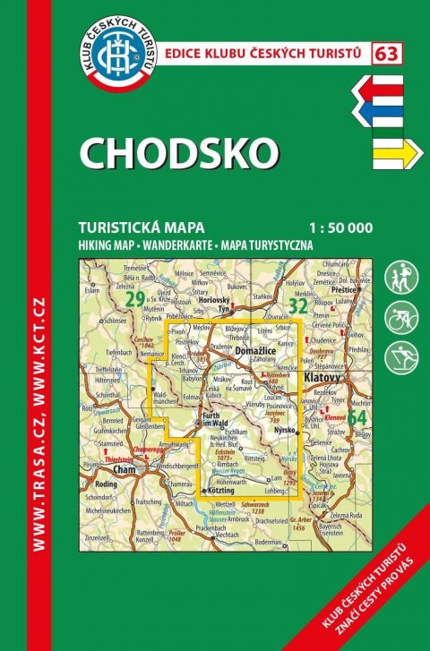 neuveden: KČT 63 Chodsko 1:50 000 / 7.vydání 2021