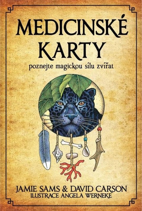Sams Jamie: Medicinské karty - Poznejte magickou sílu zvířat - Kniha + 52 karet