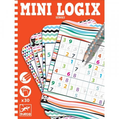 neuveden: Djeco Mini hra Mini Logix - Sudoku