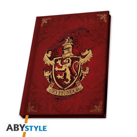 neuveden: Harry Potter Zápisník A5 Nebelvír