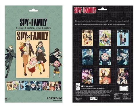 -: Spy X Family Set plakátů 29,7 x 21 cm (9 ks)