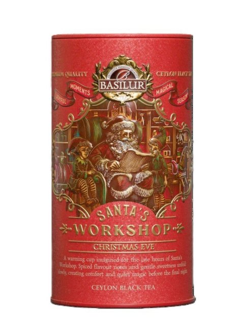 : BASILUR Santa´s Workshop Christmas Eve plech 75g