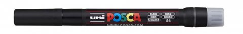 neuveden: Posca štětcový popisovač - černý neuveden: Posca štětcový popisovač - černý