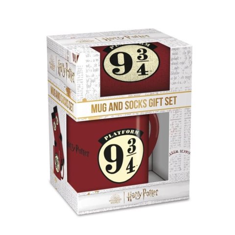 neuveden: Harry Potter Dárkový set pánský - Nástupiště 9 3