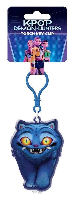 : K-pop Demon Hunters klíčenka se svítilnou