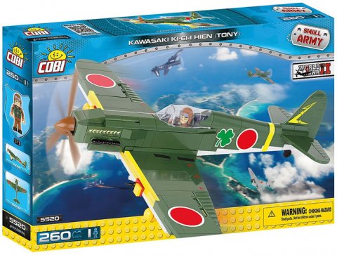 neuveden: Stavebnice COBI 5520 II World War Stíhací letoun Kawasaki Ki61 II Hien/260 