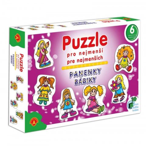 neuveden: Puzzle pro nejmenší - Panenky neuveden: Puzzle pro nejmenší - Panenky