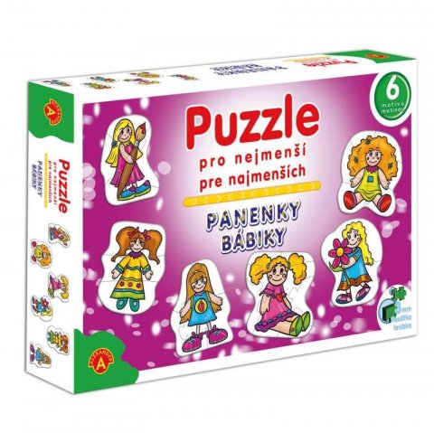 neuveden: Puzzle pro nejmenší - Panenky