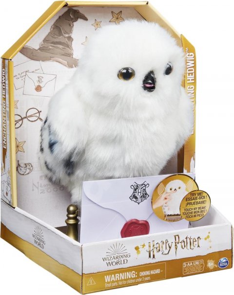 neuveden: Harry Potter Interaktivní plyšová sova Hedvika