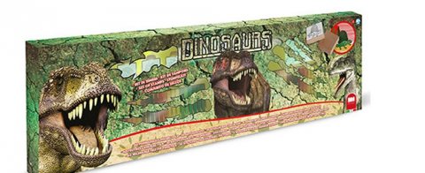 neuveden: Razítka Dinosaurus, felt-tip pens box