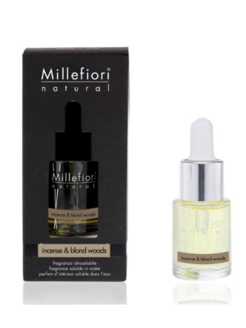 neuveden: Millefiori Milano Incense & Blond Woods / aroma olej 15ml