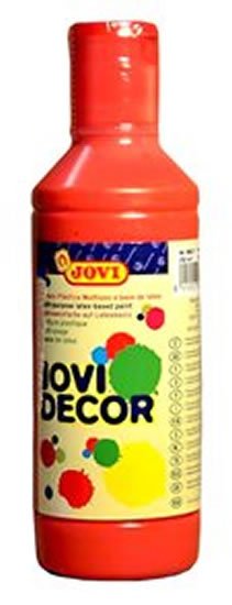 neuveden: JOVI Decor akrylová barva - červená 250 ml neuveden: JOVI Decor akrylová barva - červená 250 ml