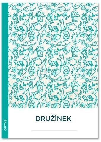neuveden: Optys Zápisový sešit Družínek tyrkysový, 10 listů