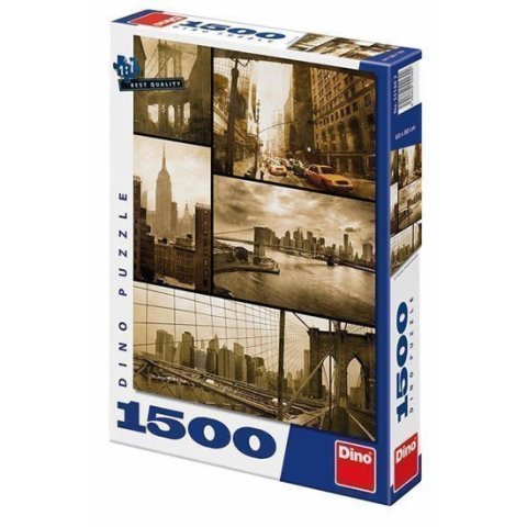 neuveden: Den v New Yorku - puzzle 1500 dílků