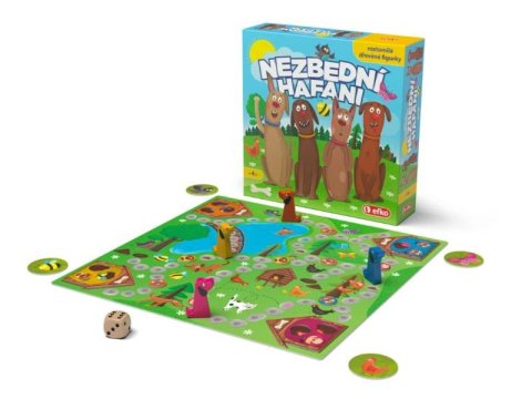 neuveden: Nezbední hafani - desková hra pro děti