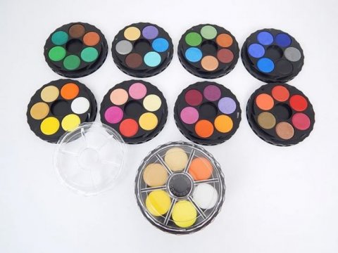 neuveden: Koh-i-noor vodové barvy/vodovky kulaté 48 barev neuveden: Koh-i-noor vodové barvy/vodovky kulaté 48 barev