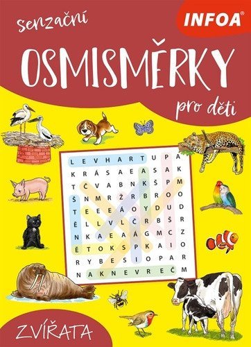 : Senzační osmisměrky pro děti Zvířata