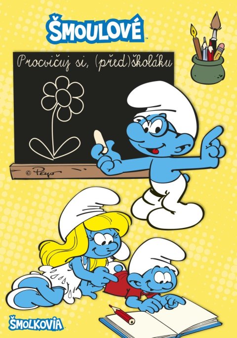 neuveden: Šmoulové - Procvičuj si, (před)školáku