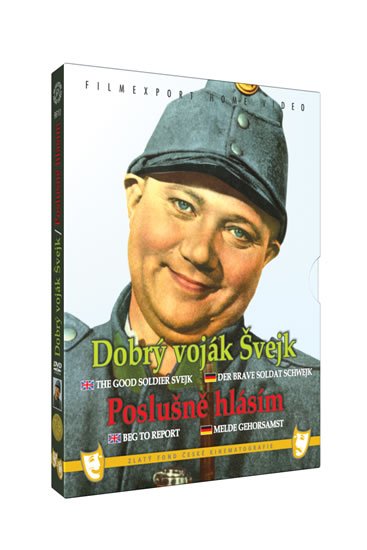 neuveden: Dobrý voják Švejk + Poslušně hlásím - kolekce 2 DVD neuveden: Dobrý voják Švejk + Poslušně hlásím - kolekce 2 DVD