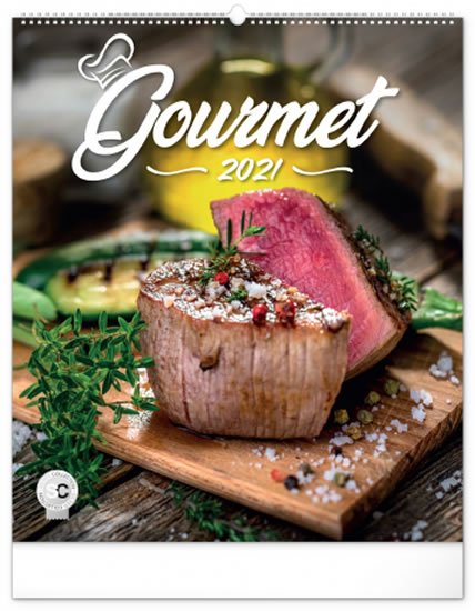 neuveden: Kalendář 2021 nástěnný: Gourmet, 48 × 56 cm