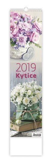 neuveden: Kalendář nástěnný 2019 - Kytice