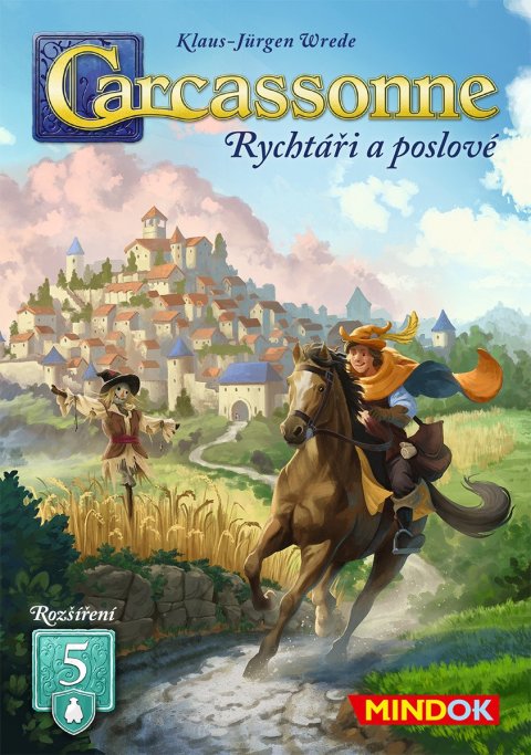 Wrede Klaus-Jürgen: Carcassonne: Rychtáři a poslové (Rozšíření 5) Wrede Klaus-Jürgen: Carcassonne: Rychtáři a poslové (Rozšíření 5)