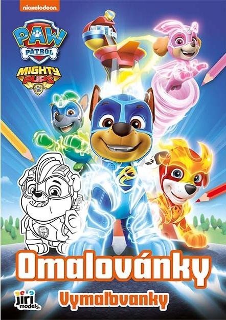 neuveden: Tlapková patrola - Omalovánky A4