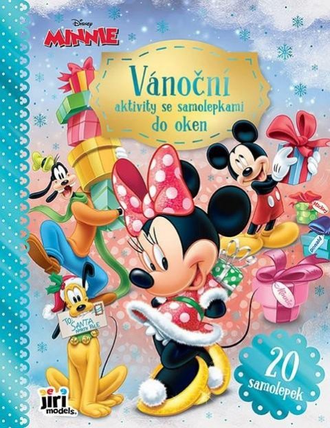 neuveden: Minnie - Vánoční aktivity se samolepkami do oken