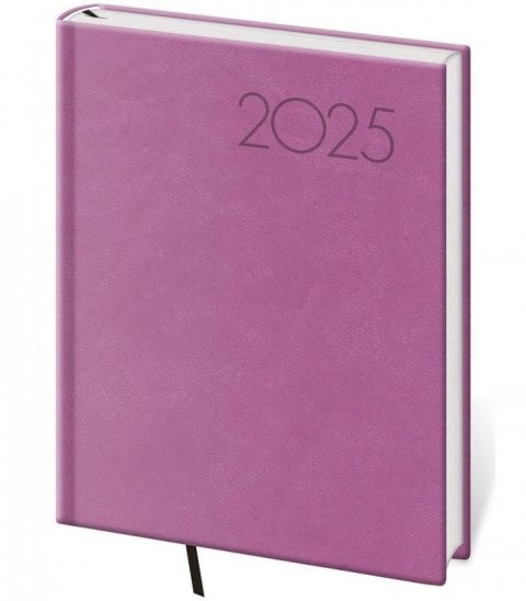 neuveden: Diář 2025 Print Pop denní B6 fialová