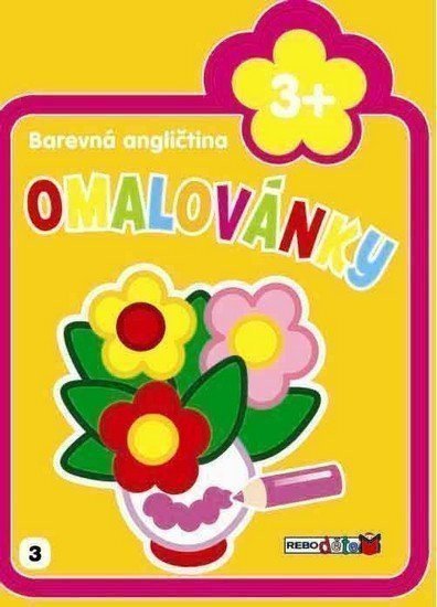 neuveden: Kytička - Barevná angličtina - omalovánky
