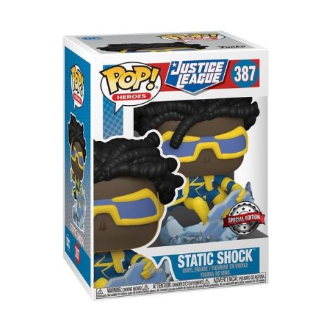 neuveden: Funko POP Heroes: DC 2021 - Static Shock (exclusive special edition)