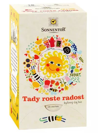 neuveden: Sonnentor - Tady roste radost bylinný čaj bio porcovaný 27g