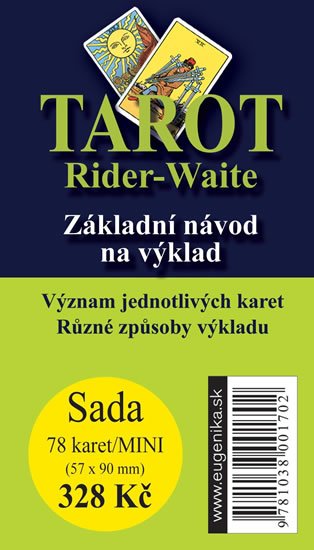 Waite Arthur Edward: Rider Waite Tarot - 78 karet a návod Waite Arthur Edward: Rider Waite Tarot - 78 karet a návod