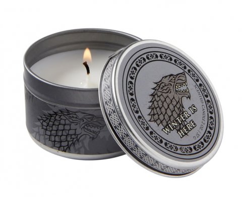 neuveden: Plechová svíčka Game of Thrones - Stark