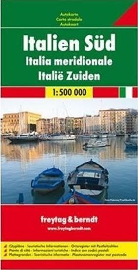 neuveden: AK 6S Jižní Itálie 1:500 000 / automapa