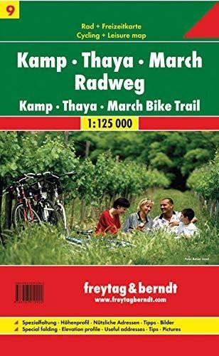 neuveden: RK 9 Kamp-Thaya-March Radweg 1:125 000 / cyklomapa
