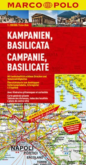 neuveden: Itálie - Campania,Basilicata/mapa neuveden: Itálie - Campania,Basilicata/mapa