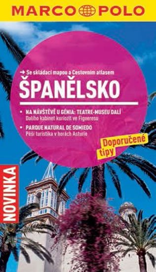 neuveden: Španělsko - Průvodce se skládací mapou