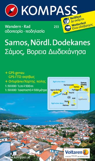 neuveden: Samos,Nördl,Dodekanes 253 / 1:50T NKOM