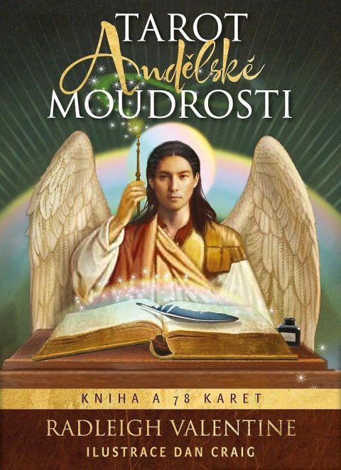Valentine Radleigh: Tarot andělské moudrosti - Kniha a 78 karet (lesklé) Valentine Radleigh: Tarot andělské moudrosti - Kniha a 78 karet (lesklé)