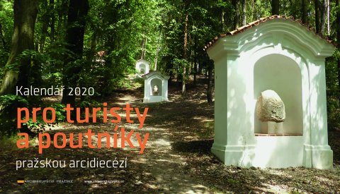 neuveden: Kalendář 2020 pro turisty a poutníky pražskou arcidiecézí - 14ti denní stol