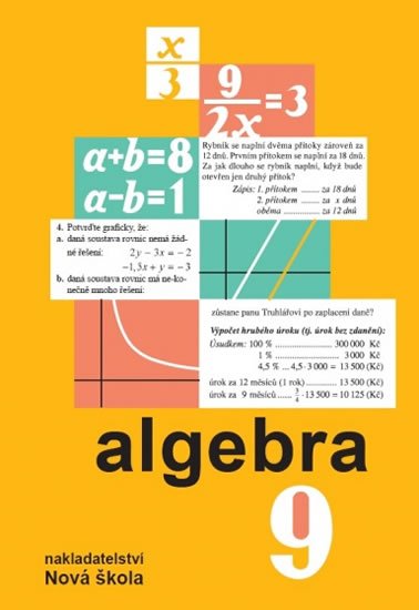 Rosecká Zdena: Algebra 9, učebnice Rosecká Zdena: Algebra 9, učebnice