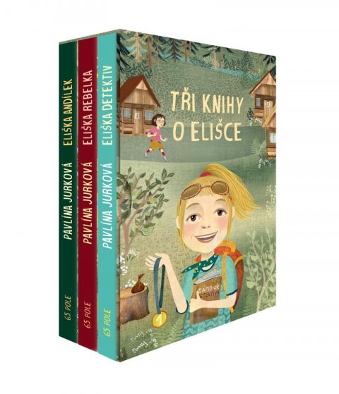 Jurková Pavlína: Tři knihy o Elišce BOX 1-3 Jurková Pavlína: Tři knihy o Elišce BOX 1-3