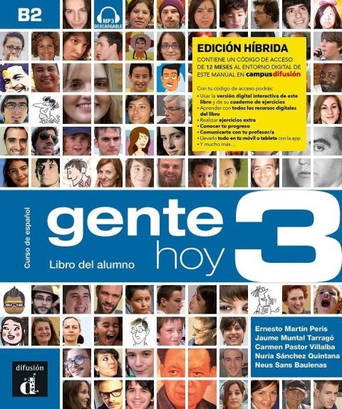 neuveden: Gente Hoy 3 (B2) – Edición híbrida Libro del alumno + Campus (12 meses)