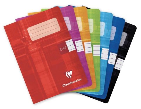 neuveden: Clairefontaine školní sešit 644