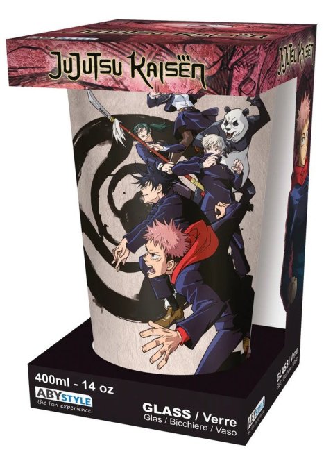 neuveden: Jujutsu Kaisen Sklenice 400 ml - Tokyo vs Kyoto