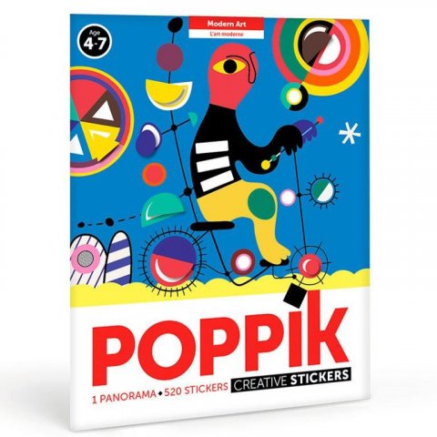 neuveden: Poppik Samolepkové panorama - Moderní umění neuveden: Poppik Samolepkové panorama - Moderní umění