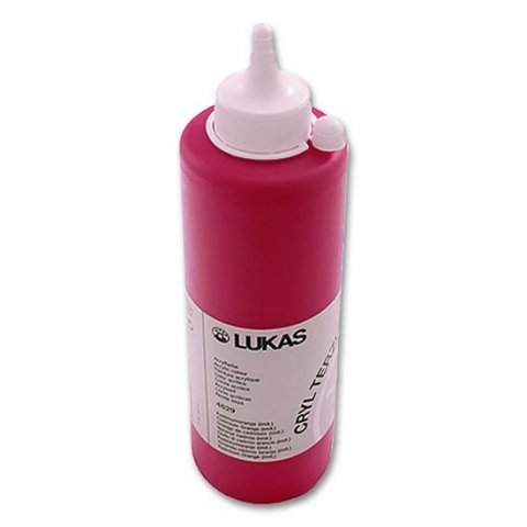 neuveden: LUKAS akrylová barva TERZIA - Cadmium red deep 500 ml