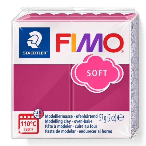 neuveden: FIMO soft TREND 57g - malina červená